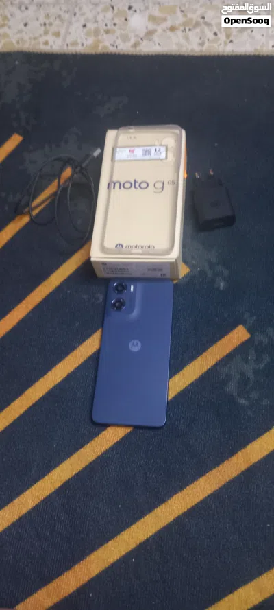 للبيع هاتف Moto G05 استعمال نظيف جداً، الشاشة (Clean Screen). 4