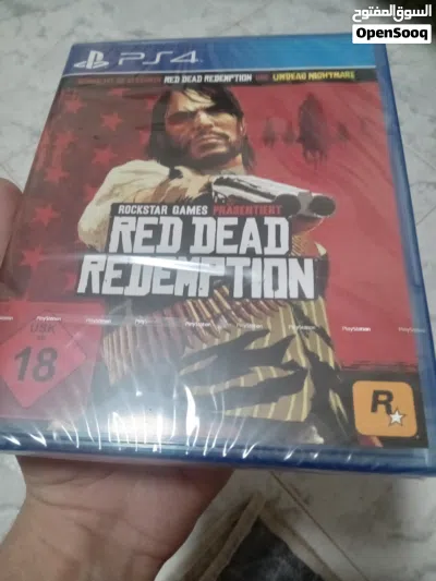 red dead redemption 1 ps4 new لعبه ريد ديد ريدمشن الجزء الأول علي البلايستيشن 4 مسكره جديد 3