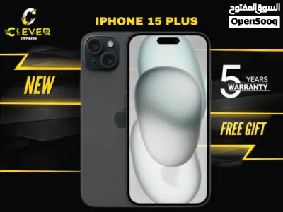مستعمل بحالة الوكالة ايفون 15 بلس بافضل سعر//IPHONE 15 PLUS (256GB) USED 3