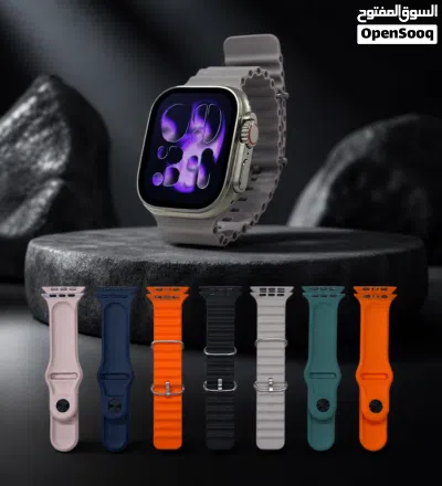 ساعة ULTRA3 الذكية بشاشة 2.01 إنش مع 7 أساور – إصدار HiWatch Pro 2