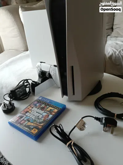 playstation 5 disc version with controller 3