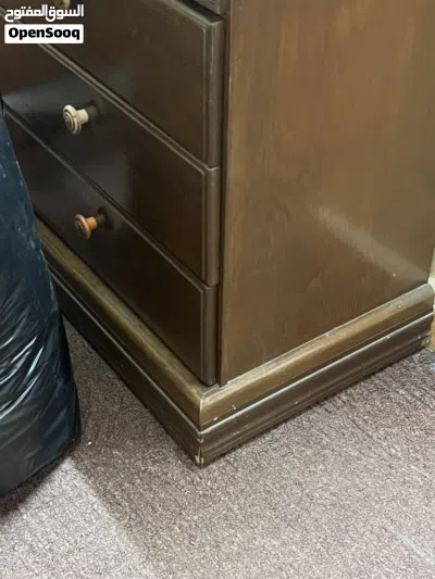 غرفه نوم كاملة للبيع خشب بلوط 2