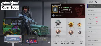 حساب ببجي مش ناقصو اشي 2
