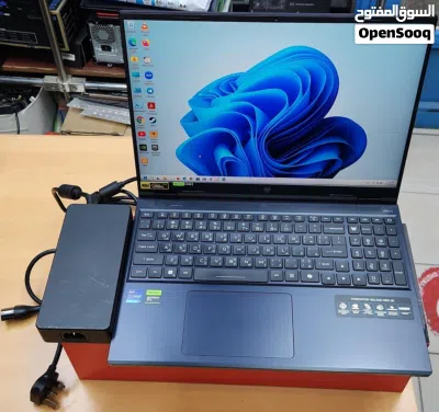 للبيع لابتوب جيمنقAcer Predator 16 2k 240hz i914gen/32Ram DDR5/1TBSSD/4070Rtx 8GB 2