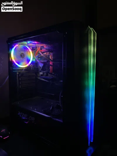� تجميعة ألعاب RGB فخمة i7 + 16GB RAM + SSD + 1TB تخزين جاهزة تركب عليه كرت والشغل الثقيل � 2