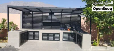 تصميم وتنفيذ الحدائق المنزلية وعمل جلسات خارجيه وعمل غرف زجاجيه وعمل شلالات ونوافير. 3