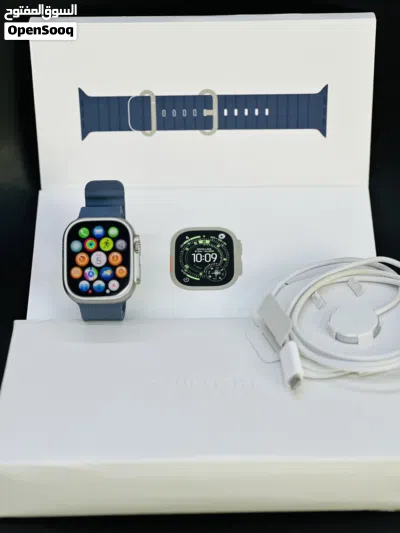 Apple Watch ultra 3 49MM Natural titanium battery health 100% 6 months under warranty. 3