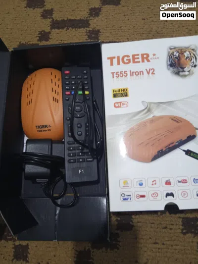 رسيفر البقر T555 جهاز نظيف خالي من اى عيب فيه اشتراك 10سنين من غير صحن يشتغل عادى 2