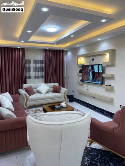 شقه مفروشه للايجار بالمهندسين 4