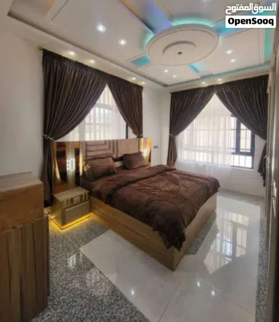 شقق VIP مفروشة - أول ساكن للإيجار (بيت بوس) 3 غرف 4