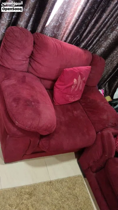 طقم كنب دب دنلوب بحاجة تنظيف للبيع 4