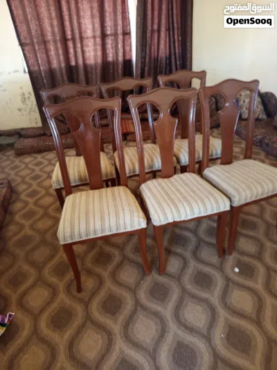 طاولة سفرة 6 كراسي 3