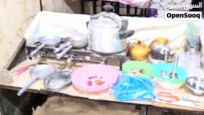 بوفيه مطعم كفتيريا بالتجهيزات للايجار 2