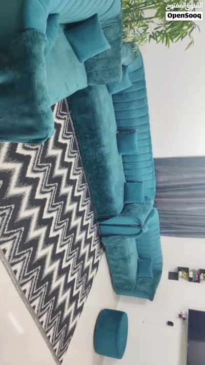 3 Sofa's with cushions (neat and clean) 2