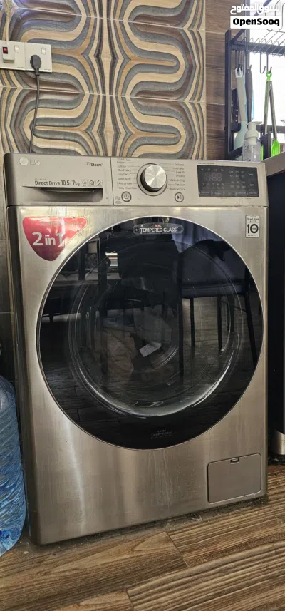 غسالة ونشافة إل جي (LG) 2 في 1 - سعة 10.5 كجم غسيل / 7 كجم تجفيف 3
