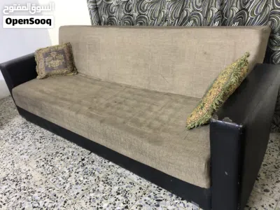 طقم قنفات 2 كبيرات وكرسي عدد 2،يعمل كسرير ايضاً. 4