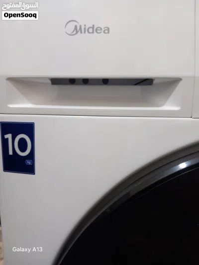 midea full automatic washing machine 10 kg inverter type smart touch 4