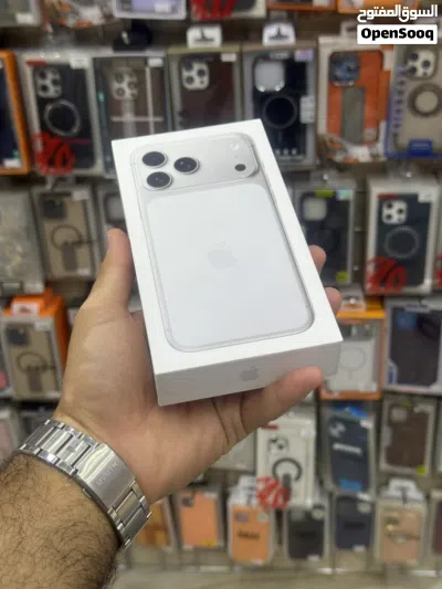 ايفون 17 برو ماكس فضي I phone 17 pro max 256 4