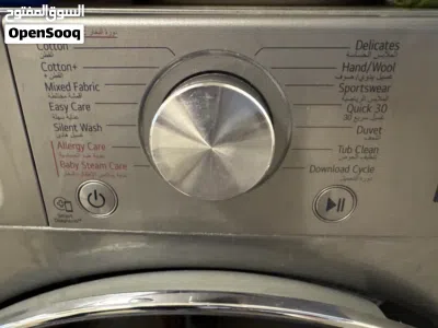 Washing Machine LG 9kg. Front Load Washer AI DD Steam ThinQ غسالة إل جي 9كج 3