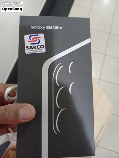 Samsung Galaxy S26 Ultra Only 5 days use - Brand New White 256GB Mobile Phone Sarco warranty 1year 3