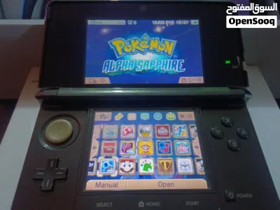 نينتيندو 3DS مهكر مع رام 32 و شاحنة نظافة حوالي 90% 2