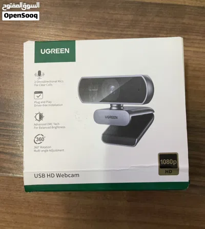 كاميرا ويب UGREEN 1080p Full HD الأصلية - أداء احترافي ونقاء فائق 2