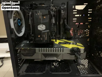 للبيع كرت شاشة GTX 1070 Ti AMP من شركة ZOTAC + رامات جيمنج من شركة كورسير DD3 4