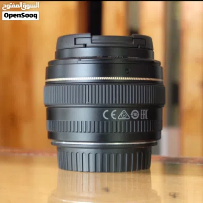 عدسة كانون EF 50mm f/1.4 USM مستعملة بحالة ممتازة - لتصوير بورترية سينمائية 4