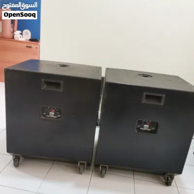 1000 watts Professional 18" Subwoofers 2