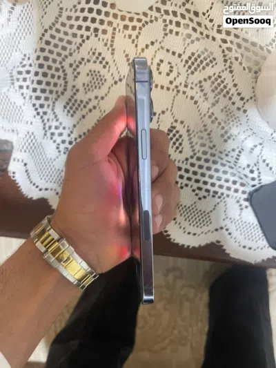 ايفون 13 pro max وكاله ولا شخط جهاز طلقه ولا غلطه بطارية 78 256 g 4