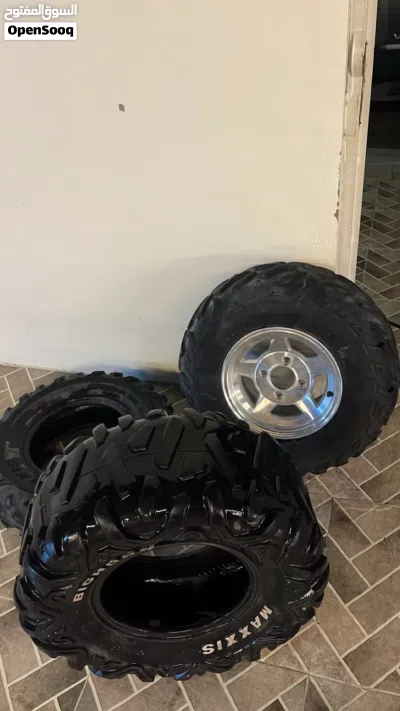 تواير متنوعه تقريبا يركبن للبجي ولبعض الدراجات ال4x4 2