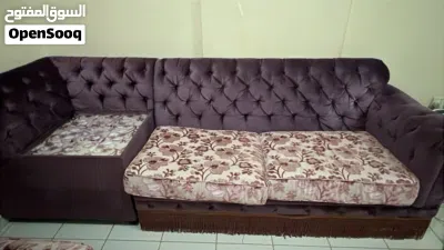 طقم كنب مع طاولات زوايا 3