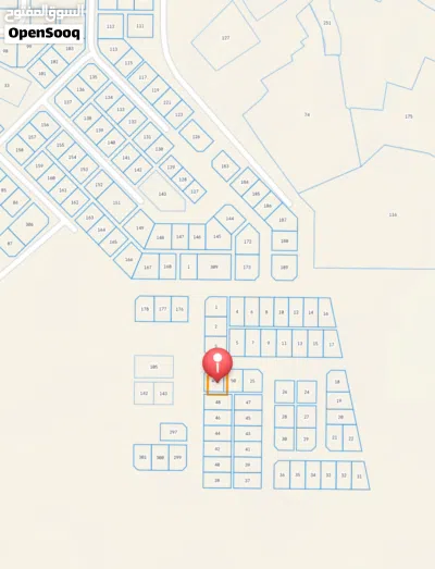 أرض سكني كورنر الفليج 4