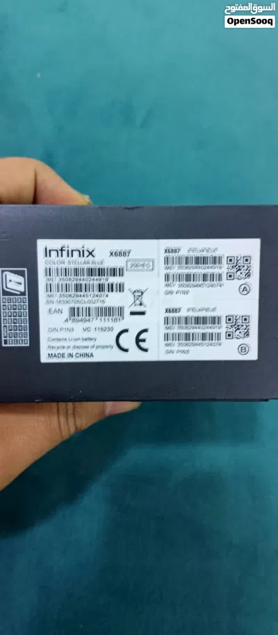 infinx note edge 5g 3