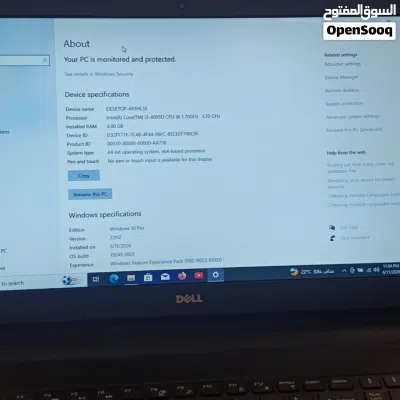 لاب توب ديل كور اي 3i الجيل الرابع جهاز شبه وكاله 3