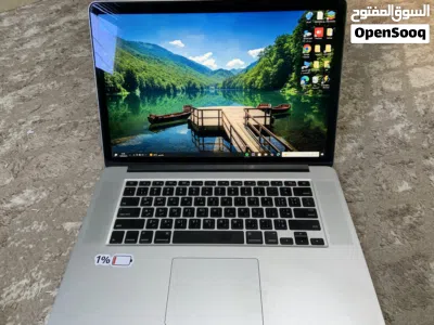 لابتوب ابل ماك بوك برو 2015 معالج i7 2