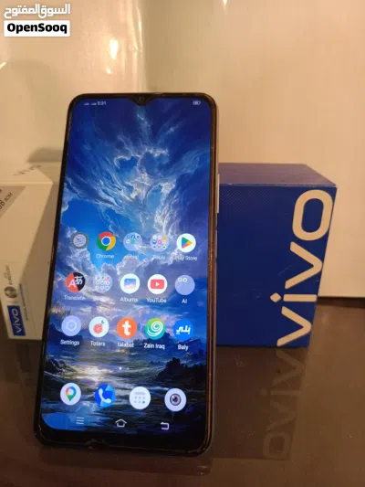 لون سمائي vivo y20s للبيع نظيف 3
