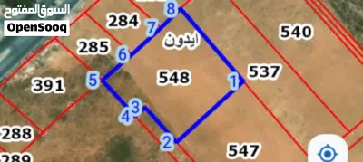 ارض للبيع من اراضي ايدون المفرق 4