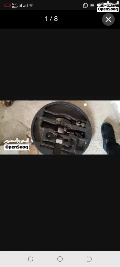 طبون سيلفي بحاله جيده فيه ضربه الصغيره زاد كعكات زاد بكسه خلفيه تعيت سبير زاد منفاخ الهواء زاد هوك 3