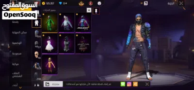 حساب فري فاير للبيع او للبدل بحساب مثله او أندر للجاد فقط 4