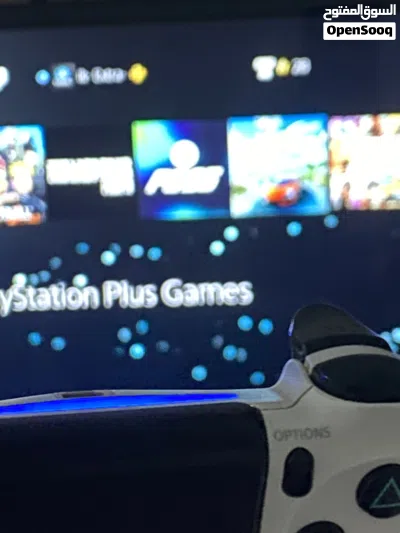فرصة لعشاق الجيمنجPS4 Slim أبيض ملكي 500GB بحالة احترافية نظيف جدا 3