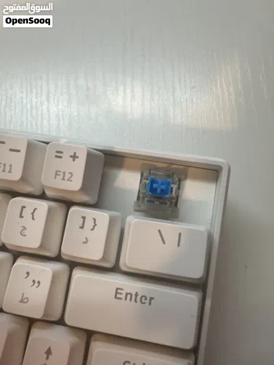 كيبورد ميكانيكال سويتش ازرق قيمنج keyboard gaming 4