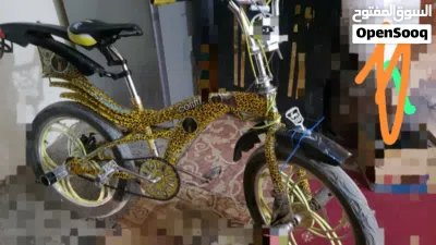 *للبيع دراجة BMX استعراض نقشة نادرة 4