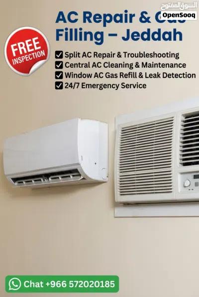 AC Repair, Cleaning & Gas Refill Jeddah – 24/7 Fast Service 2