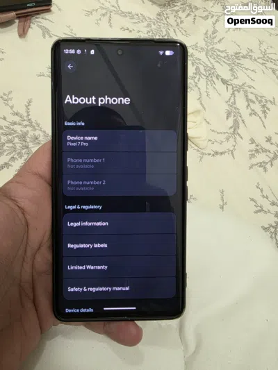Google pixel 7 pro excellent condition 4
