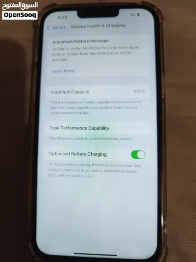 I phone 13 Pro max 256 GB battery 100 change screen and battery new face I'd work with cover last 85 2