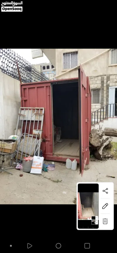 كنتينر حديد نظيفه جدا 3