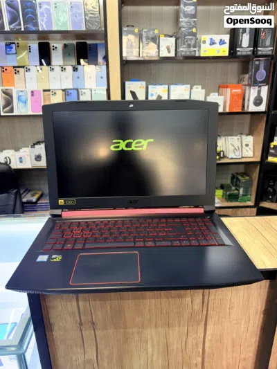 وحش الألعاب من Acer لابتوب شاذ جداً شبه جديد مع الضمان Acer Care i7-7700HQ كولر اي سفن الجيل السابع 4