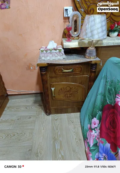 غرفةصاج أخشاب لبيع اولمراوس نضيفةست قطع 4