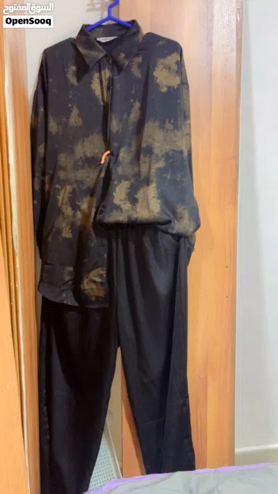 New modest wear cord set black colour 3